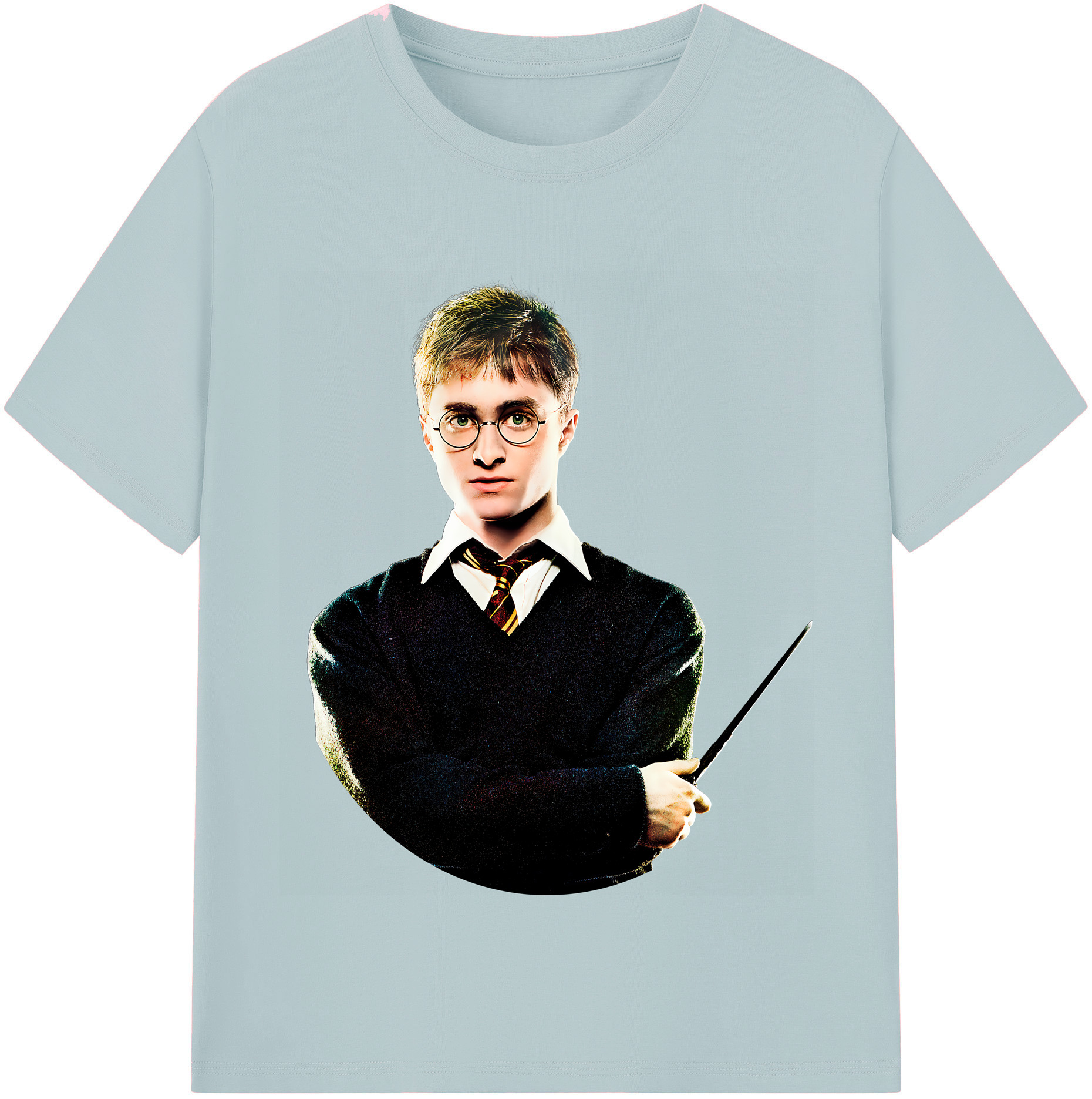 （画像用） Harry Potter ハリー・ポッターシリーズ 綿100％半袖Tシャツ（フロントプリント）